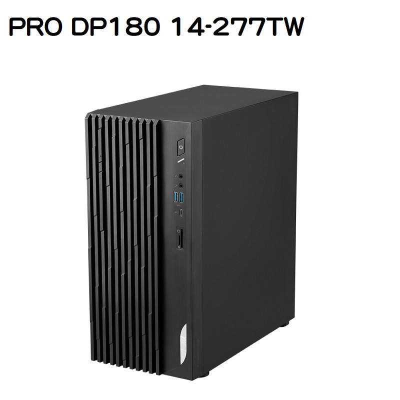 米特3C數位–MSI微星PRO DP180 14-277TW商用電腦(i3-14100/8G/512G/W11)