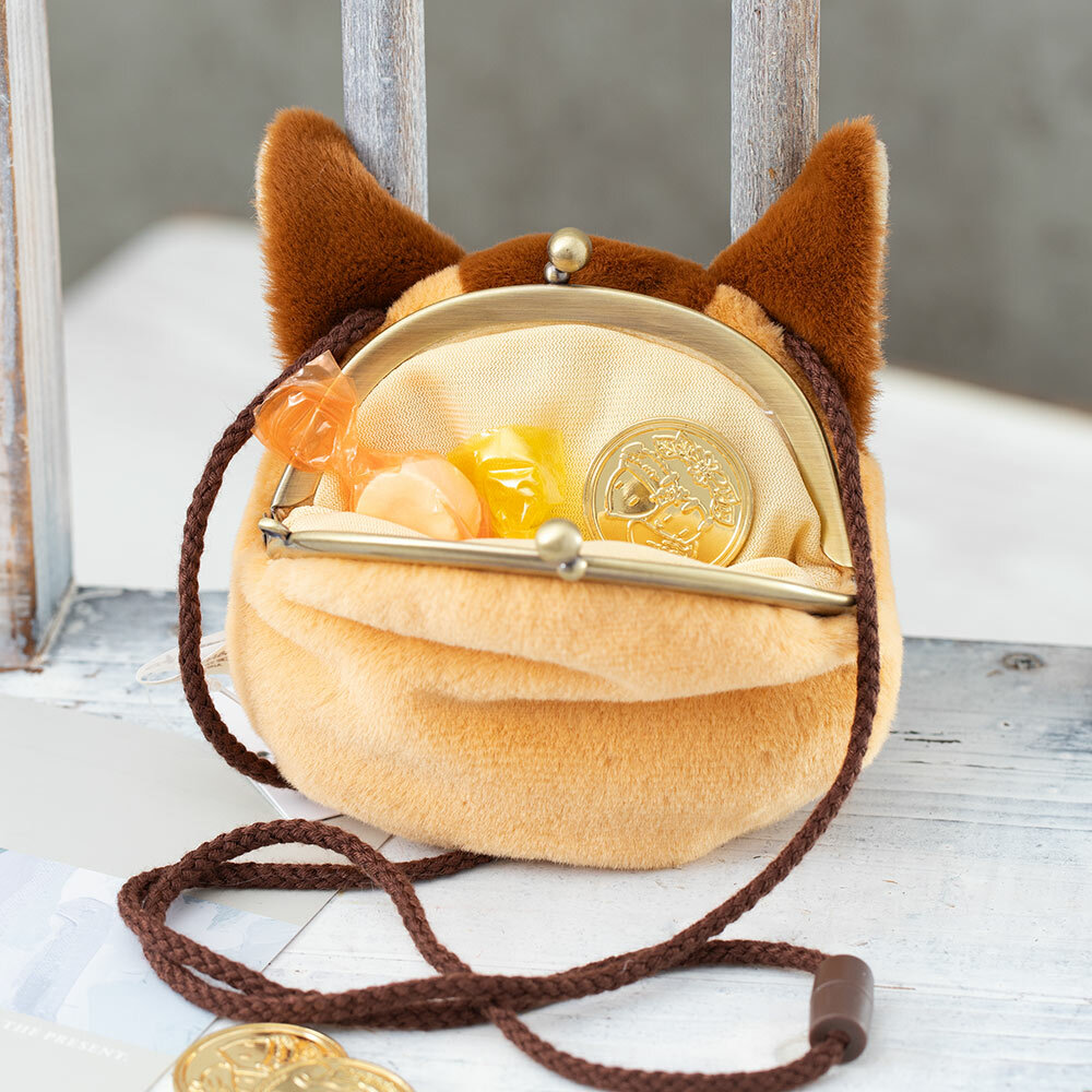 絨毛珠扣包 龍貓 貓巴士