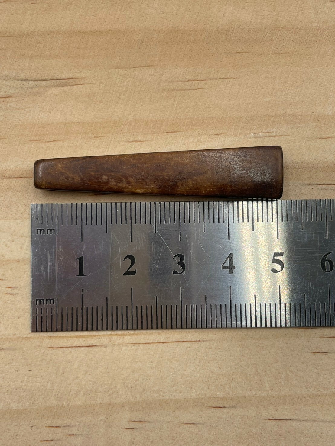 5孔-No.9三角無紋路斜面長4.5寬1厚0.4