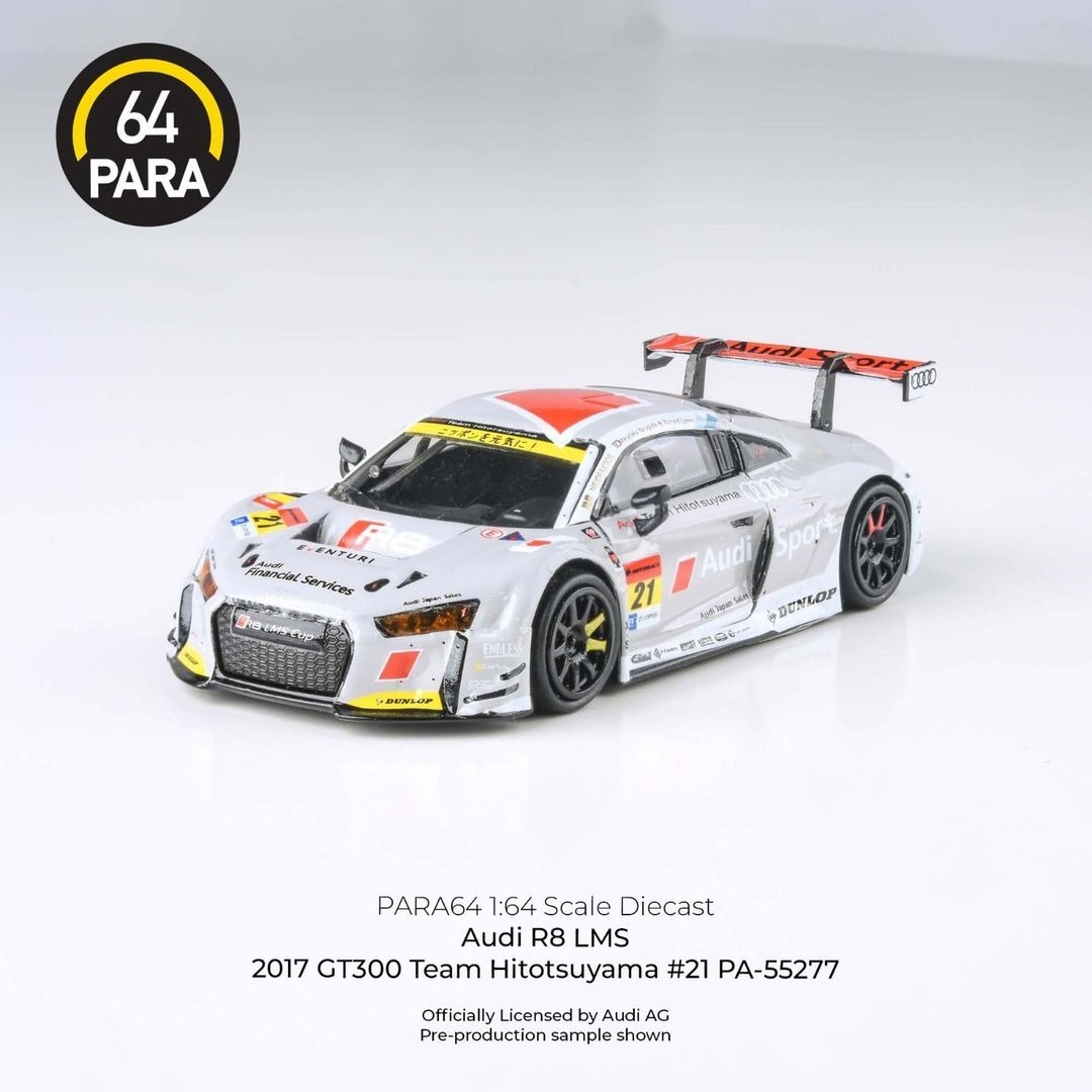 PARA64 1/64 Audi R8 LMS 2017 GT300 Team Hitotsuyama #21