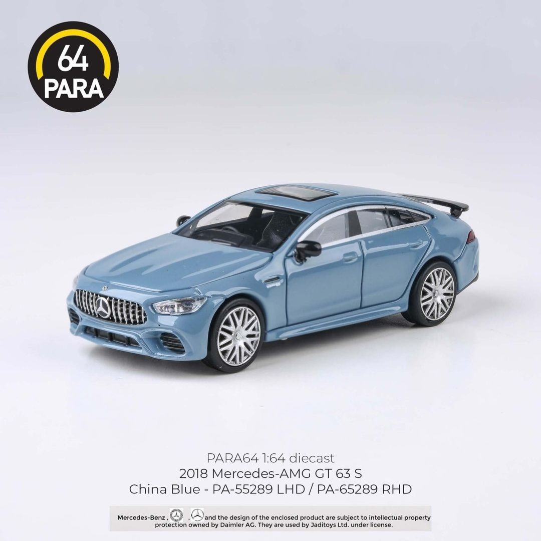 PARA64 1/64 平治 Mercedes-AMG GT 63 S China Blue