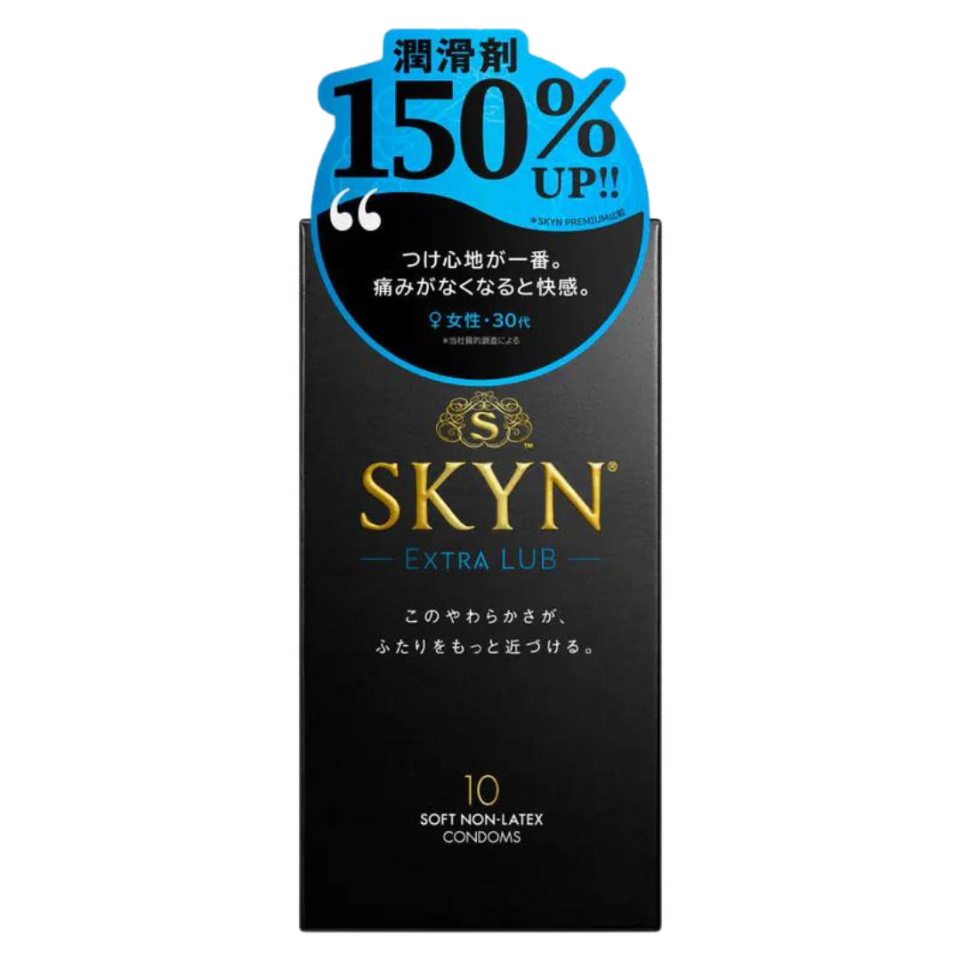 SKYN Premium 極膚水潤 (日本版) 加量潤滑劑 10 片裝 IR 安全套