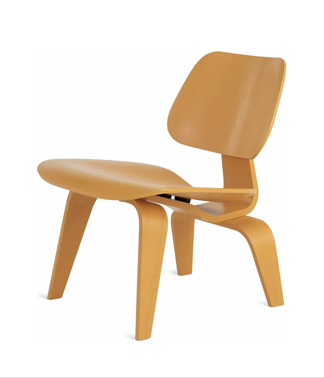 Eames® Molded Plywood Lounge Chair Wood Base (Nonupholstered Shell)