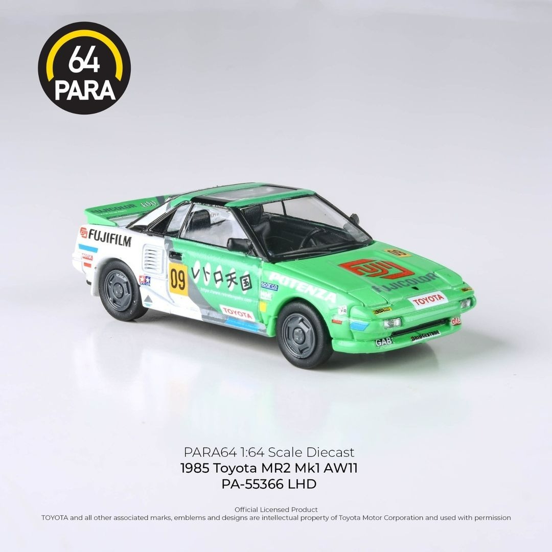 PARA64 1/64 1985 Toyota MR2 MK1 AW11 Fujifilm