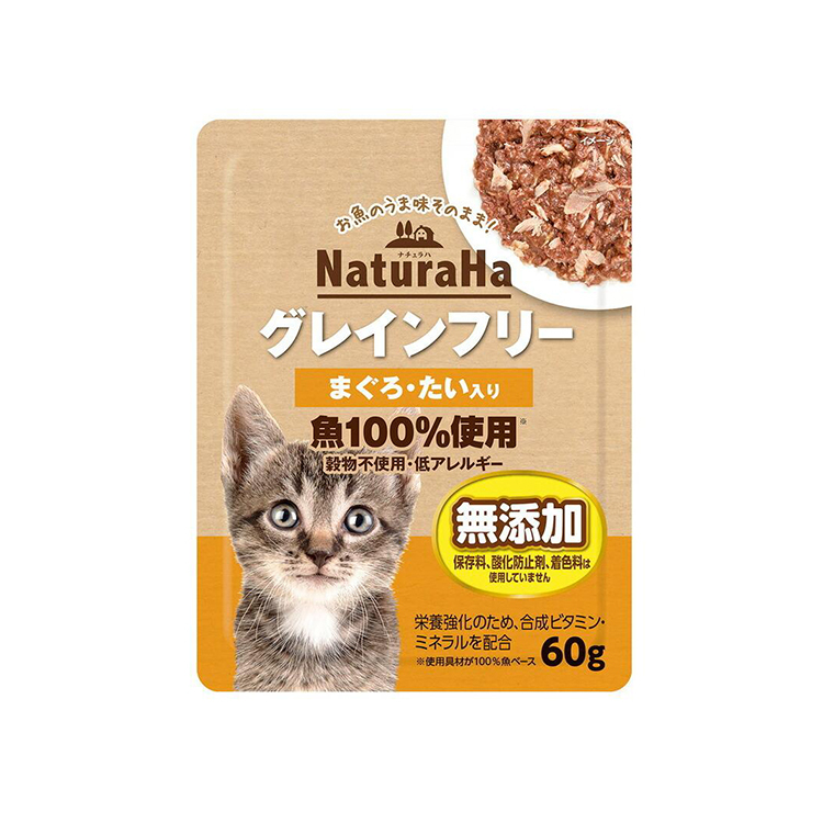 Sunrise  無穀物無添加 金槍魚+鯛魚 濕糧 60g