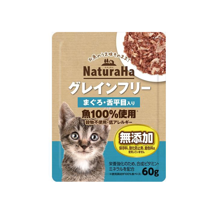 Sunrise 無穀物無添加 金槍魚+鰈魚 濕糧 60g