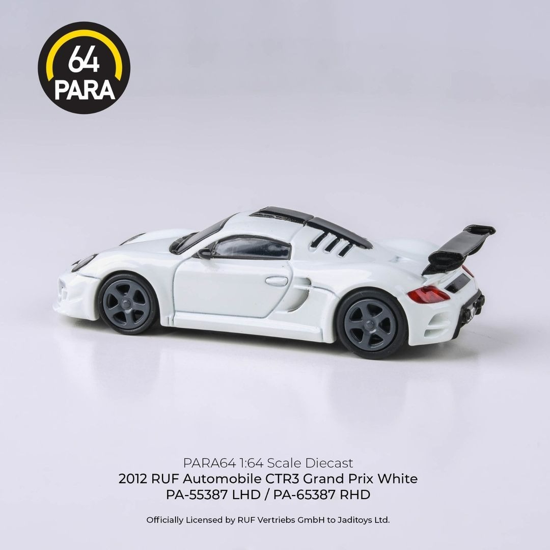 PARA64 1/64 2012 RUF CTR3 Clubsport Grand Prix White