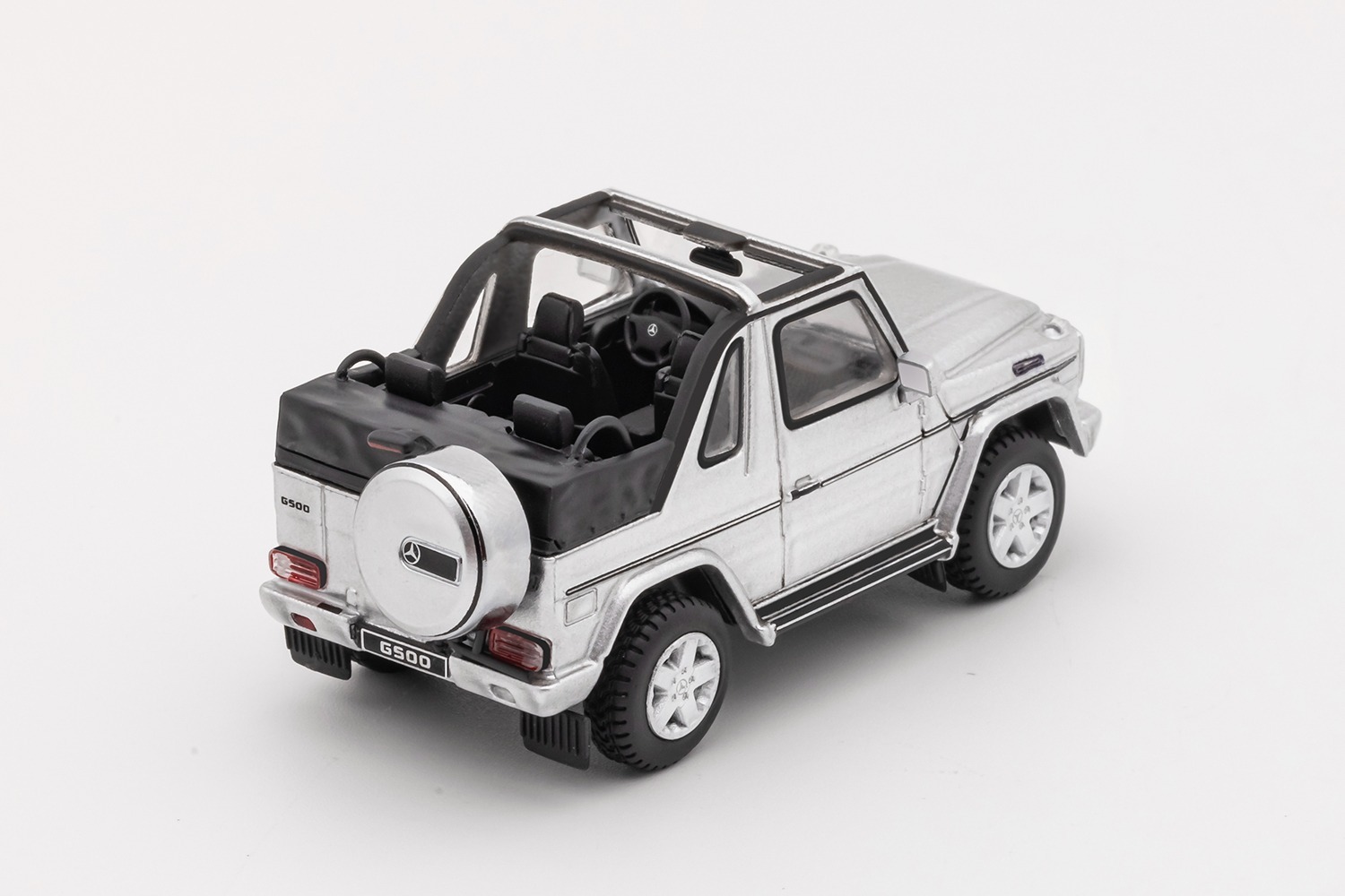 GCD 1:64 平治 Mercedes-Benz G500 Cabriolet - 銀色 Silver LHD