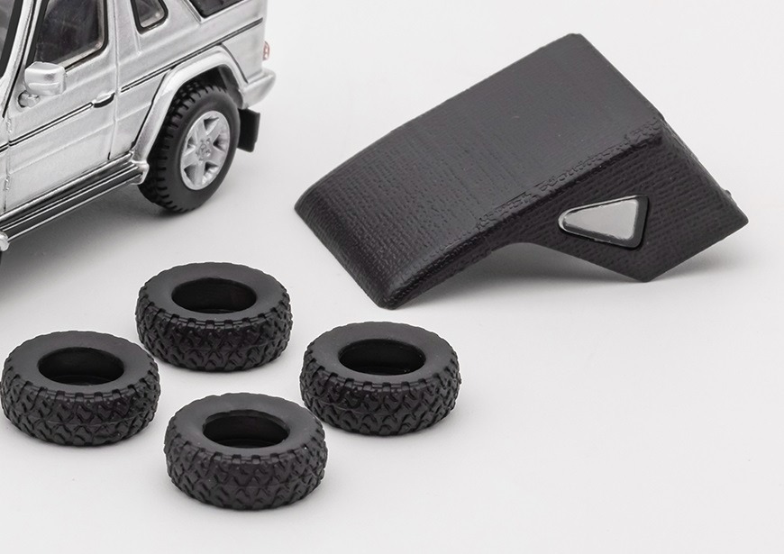 GCD 1:64 平治 Mercedes-Benz G500 Cabriolet - 藍色 Blue LHD