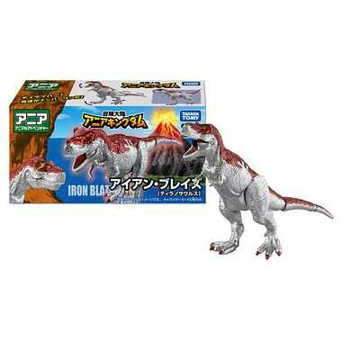 《 TAKARA TOMY 》多美動物ANIA 冒險王國 暴龍 T-rex