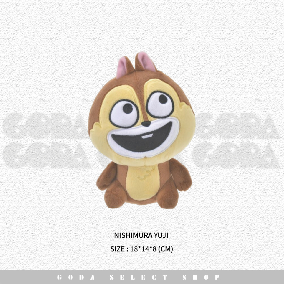 Disney x NishimuraYuji 日本限定 插畫家 西村雄二 搞笑版奇奇 深咖啡色 迪士尼限定周邊 #GT