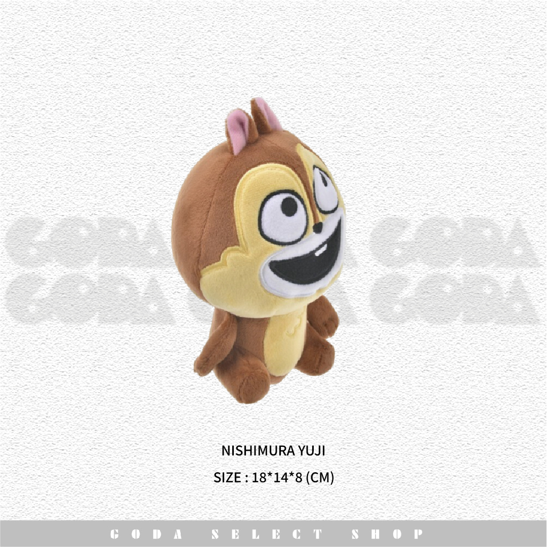 Disney x NishimuraYuji 日本限定 插畫家 西村雄二 搞笑版奇奇 深咖啡色 迪士尼限定周邊 #GT