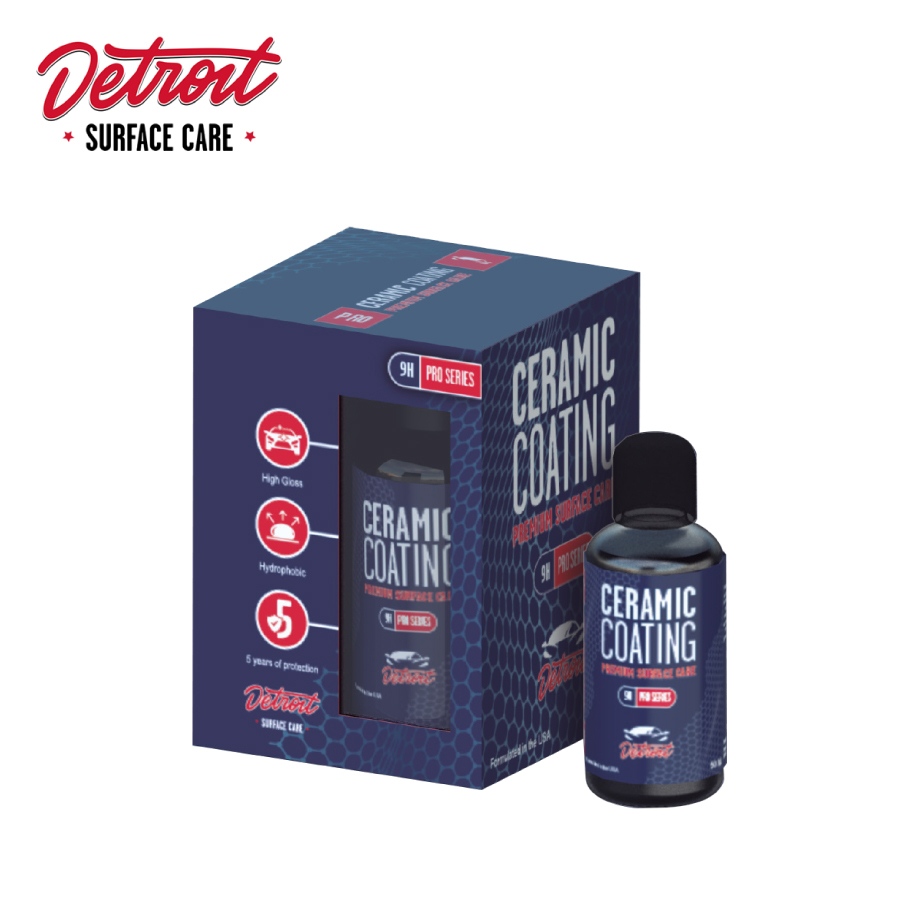 DETROIT 陶瓷鍍晶 9H Ceramic Coating 套裝, 50ml
