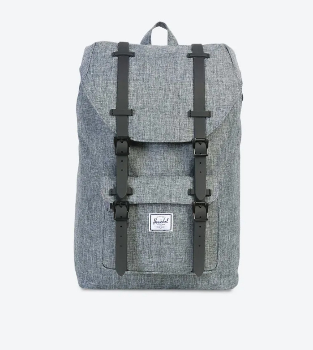 【Herschel】Little America 中容量 17L 13吋 後背包-淺麻灰