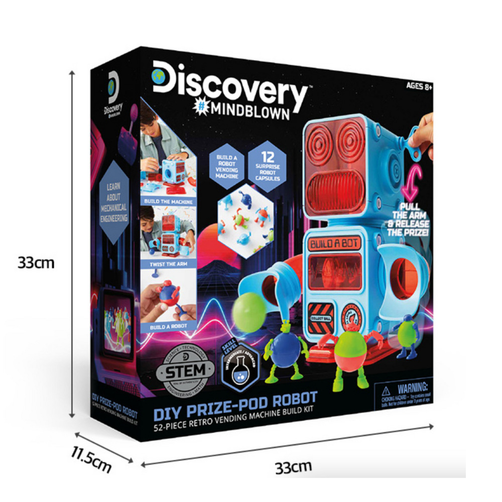 《 Discovery 》DIY 機器人販賣機