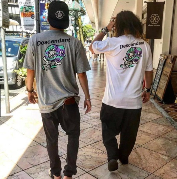 2018AW DESCENDANT Kid Bearing CREW NECK SS 短T