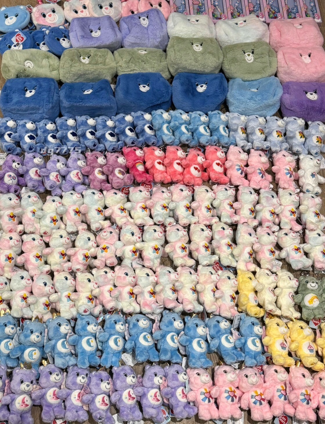 #現貨  Care Bears 彩虹熊 愛心熊 吊飾 鑰匙圈