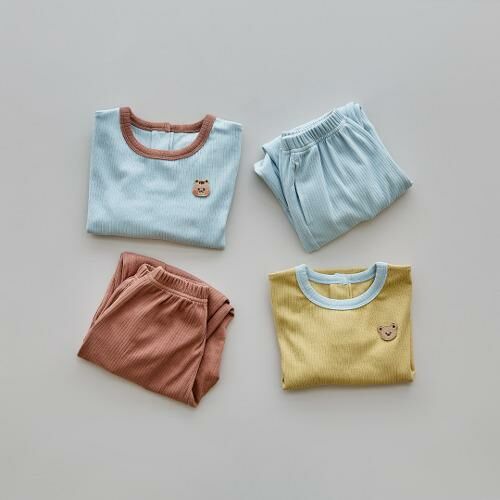 (超福利特惠價🔥) 24F/W🍁DTD秋色系果凍人物螺紋上下套裝