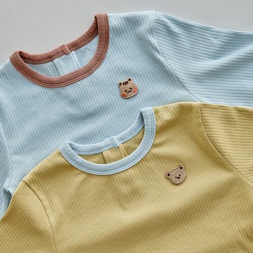 (超福利特惠價🔥) 24F/W🍁DTD秋色系果凍人物螺紋上下套裝