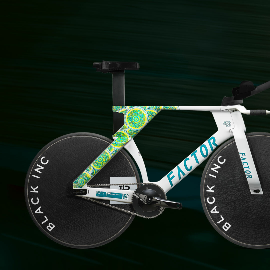 Factor Hanzo Track 澳洲限定版場地車架 + Black Inc Track Zero 場地車碟輪組