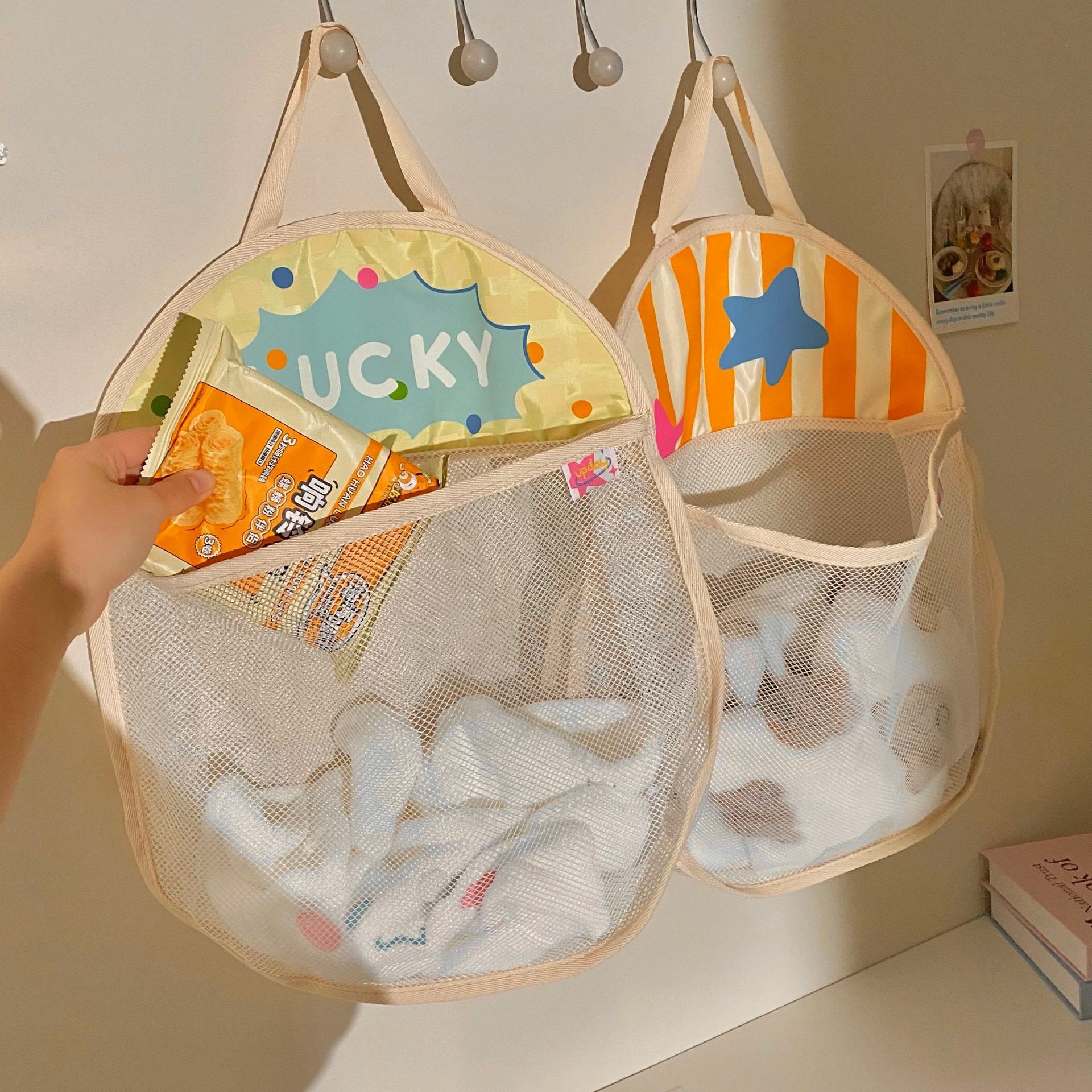 《4614》童趣掛式收納袋