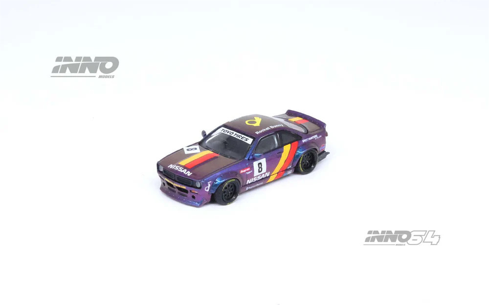 【預訂】INNO64 Nissan Silvia (S14) BOSS "Rocket Bunny" Purple
