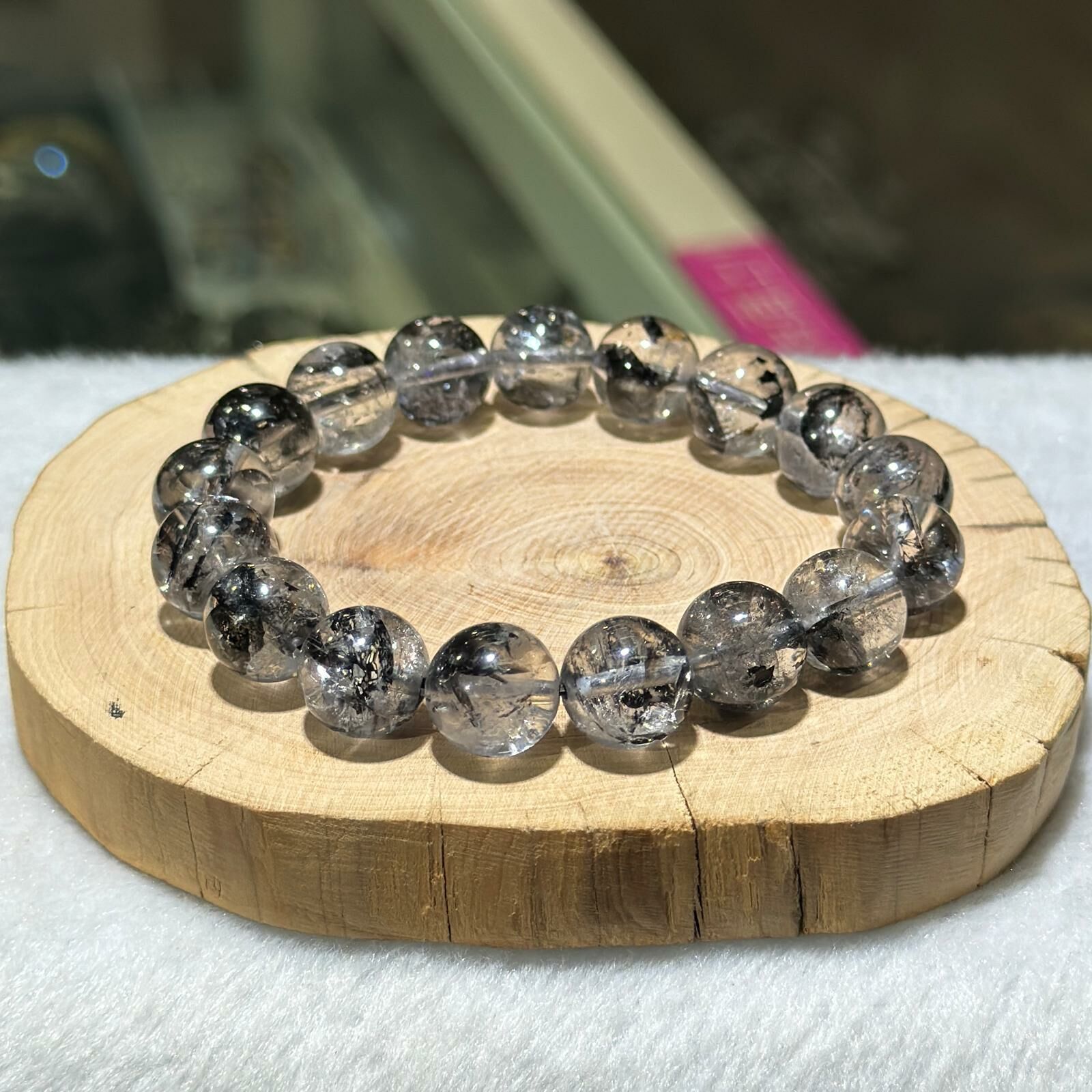 黑閃靈鑽手串 11.5 mm +/-