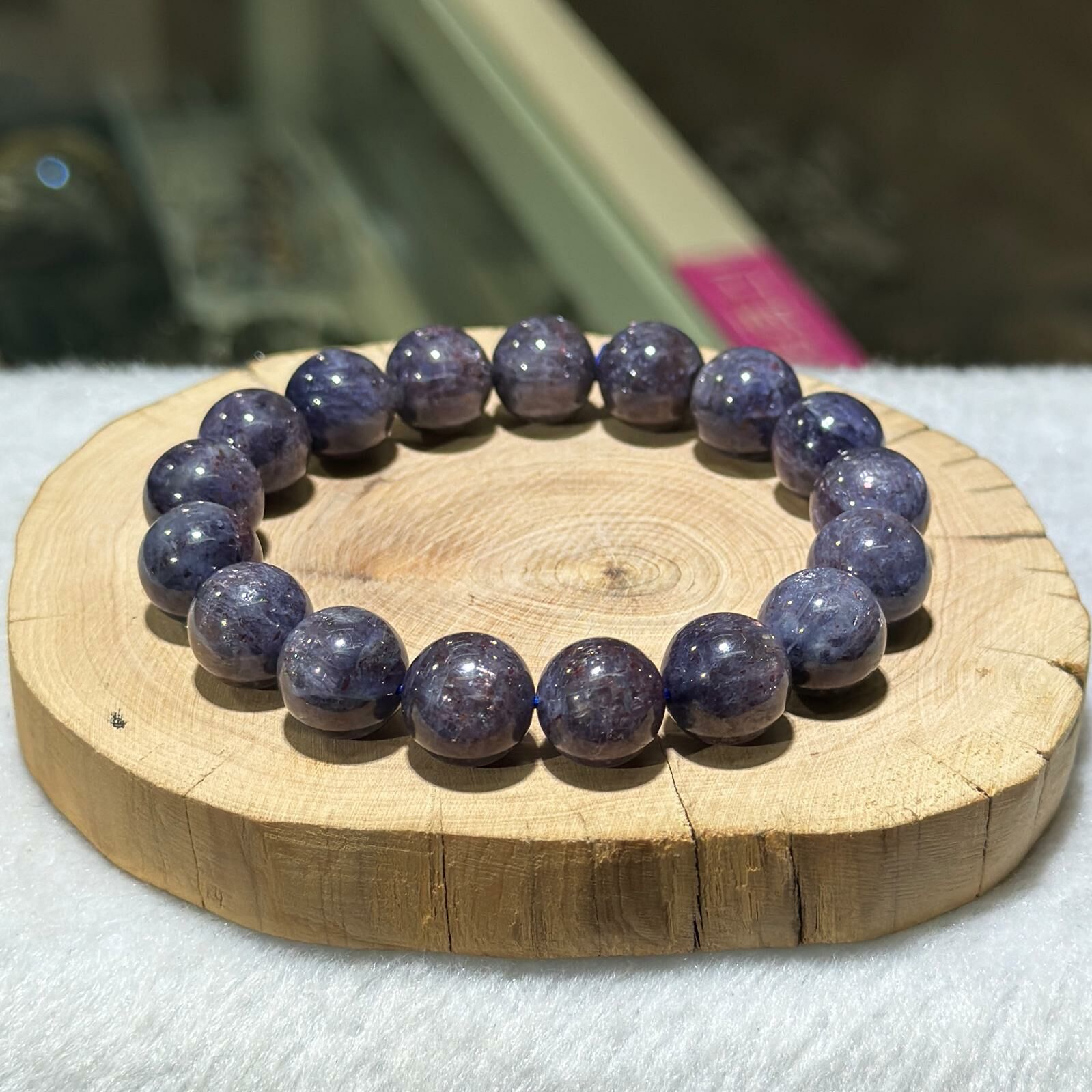 血滴✨堇青石手串 11.5 mm +/-