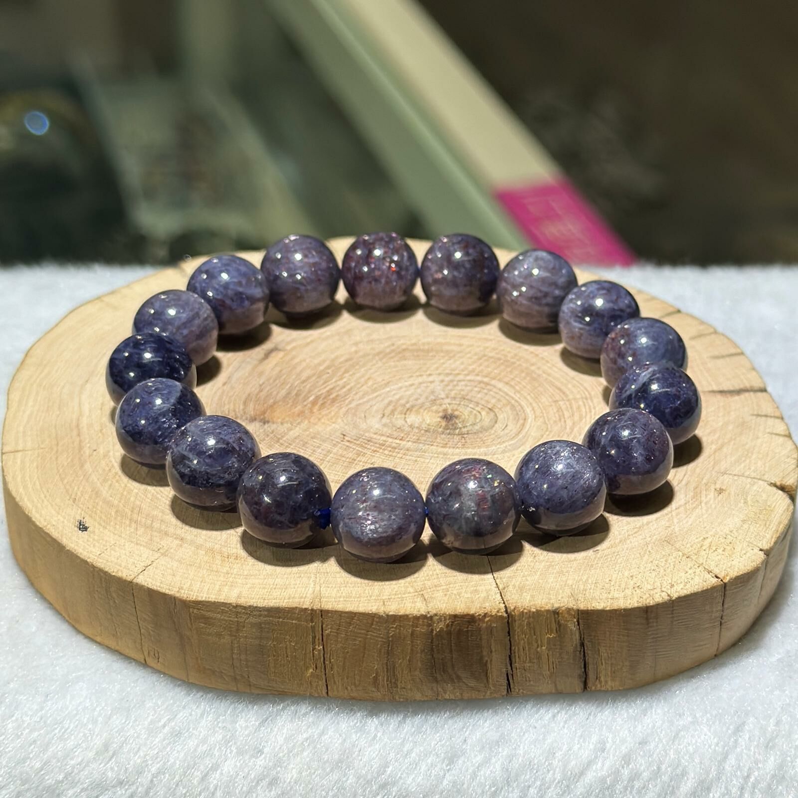 血滴✨堇青石手串 11.5 mm +/-