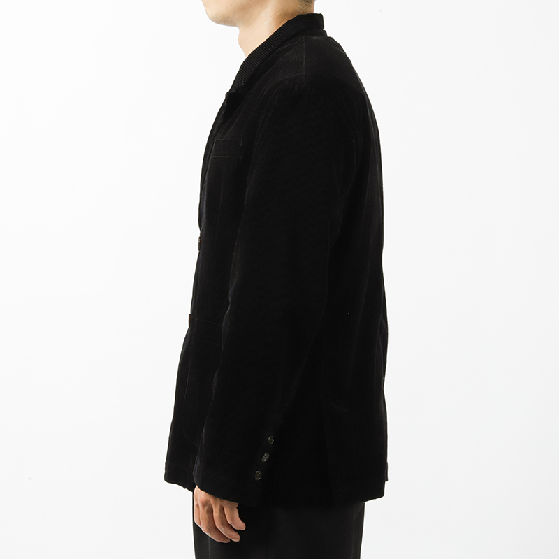 UNIVERSAL PRODUCTS “NO COLLAR BLOUSON” Universal Overall No Collar Coverall Herringbone Khaki