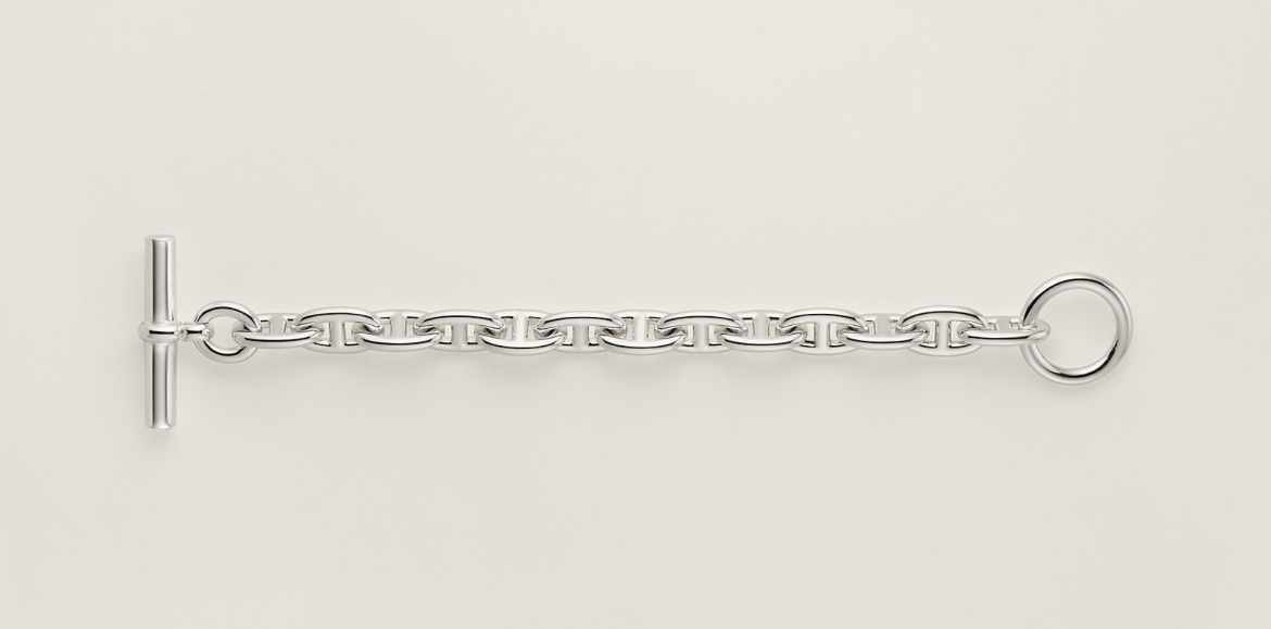 Hermes Chaine d'ancre bracelet, medium model