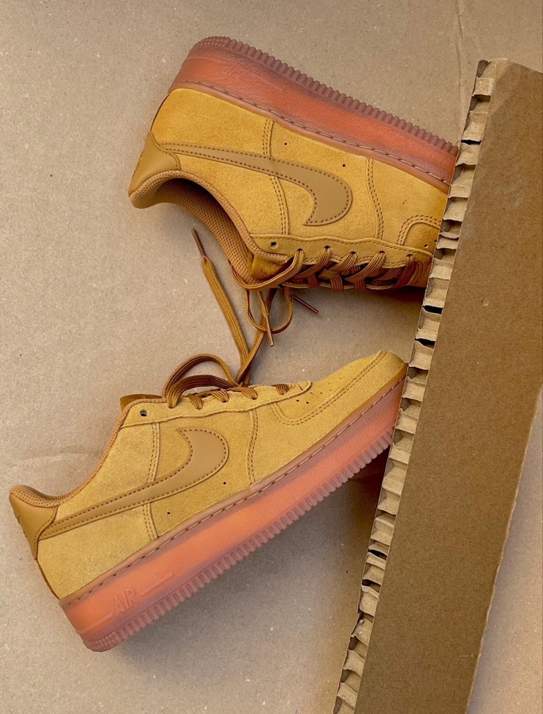 【現貨】NIKE AIR FORCE 1 小麥色 空軍1號 BQ5485-700