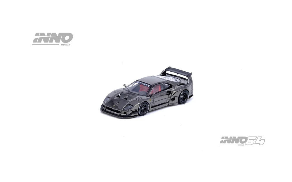 【預訂】INNO64 LBWK Ferrari F40 Chrome Black