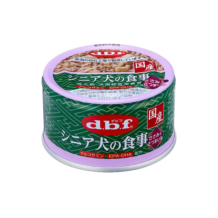 d.b.f 高齡犬用 雞柳 甜薯罐 85g