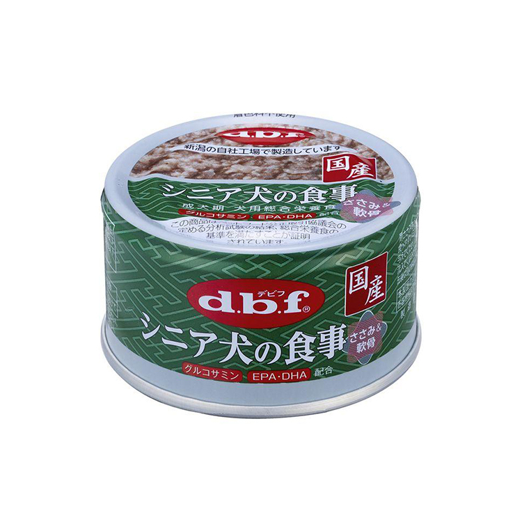 d.b.f 高齡犬用 雞柳 軟骨罐 85g