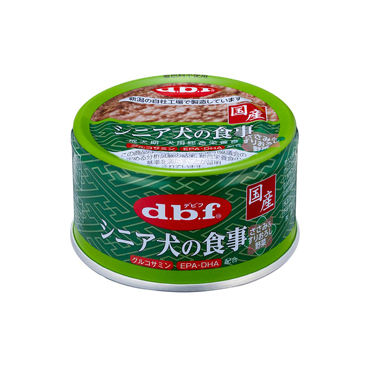 d.b.f 高齡犬用 雞柳 野菜罐 85g