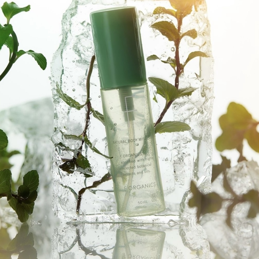[限定] F ORGANICS Natural Body Mist Cool 天然清涼身體噴霧 50ml