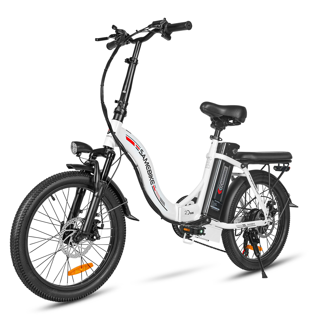 SAMEBIKE CY20 - 20吋胖胎折疊電動輔助自行車 | 350W | 36V 12Ah