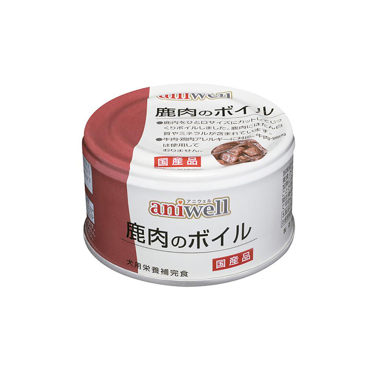 Aniwell 犬用 水煮鹿肉塊罐 85G