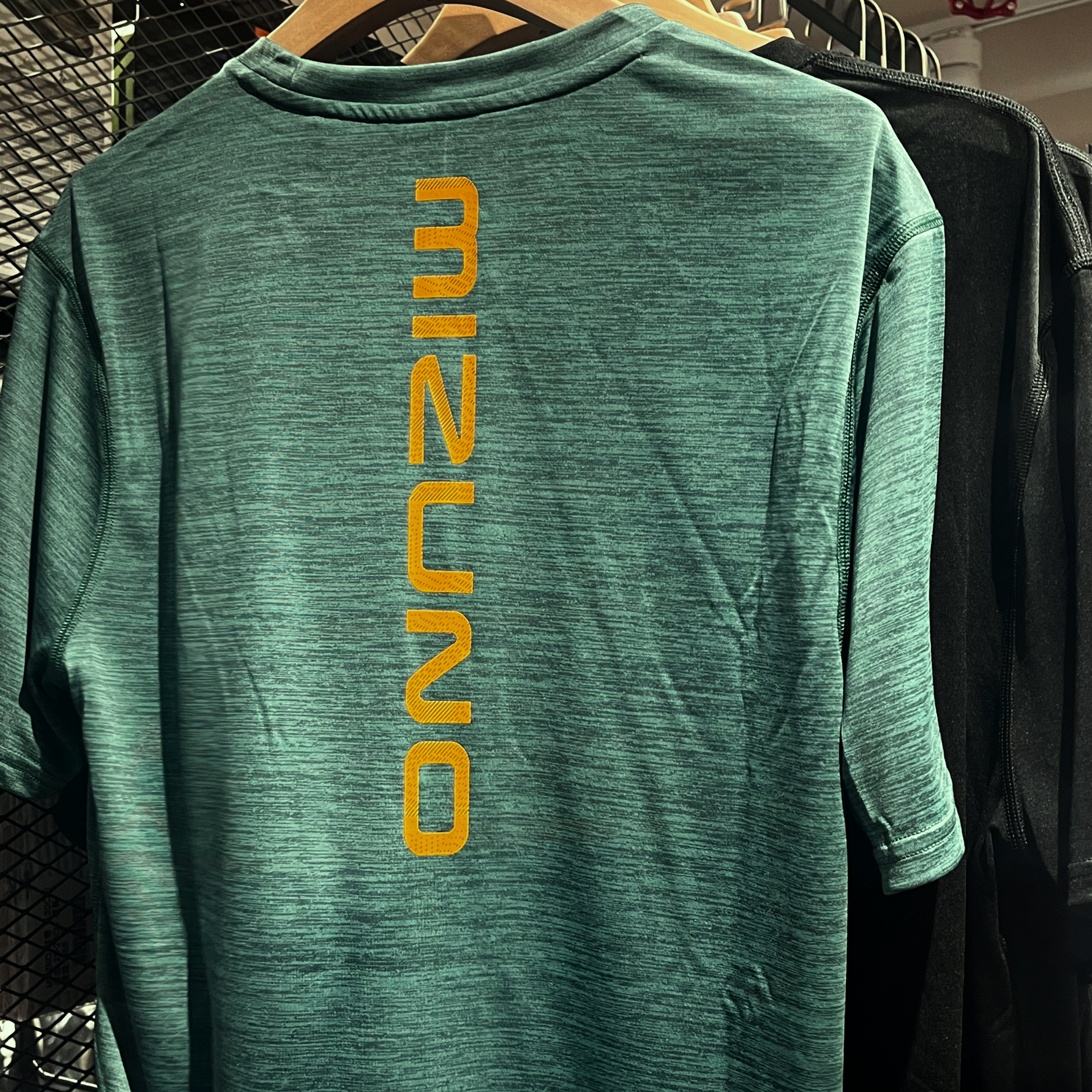 MIZUNO CORE MIZUNO TEE 男裝運動衫 墨綠色