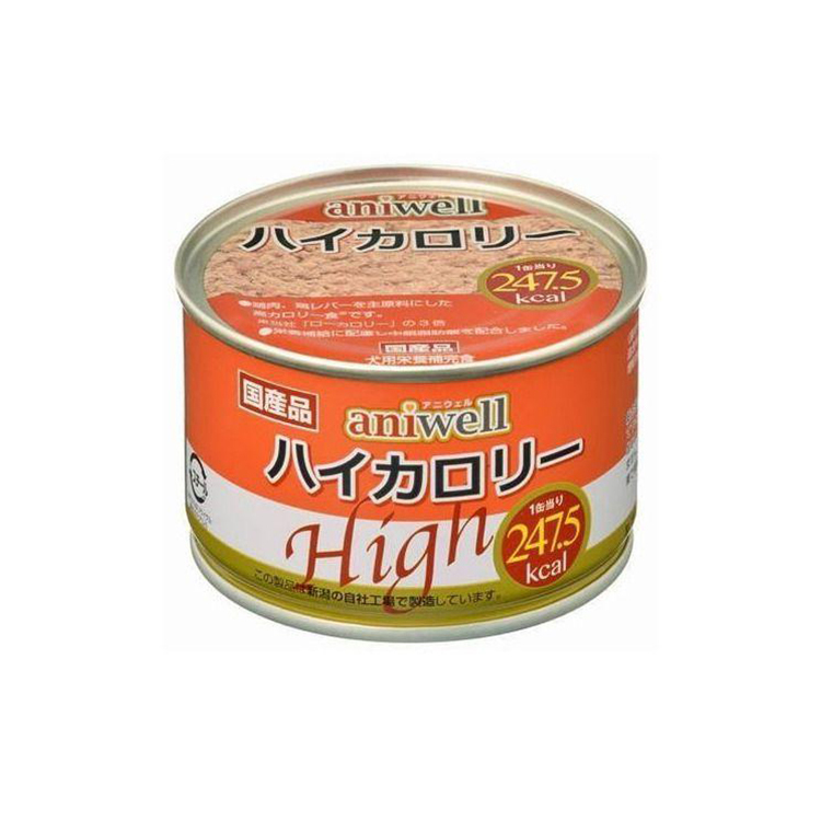 Aniwell 犬用 高熱量 雞肉雞肝罐 150g