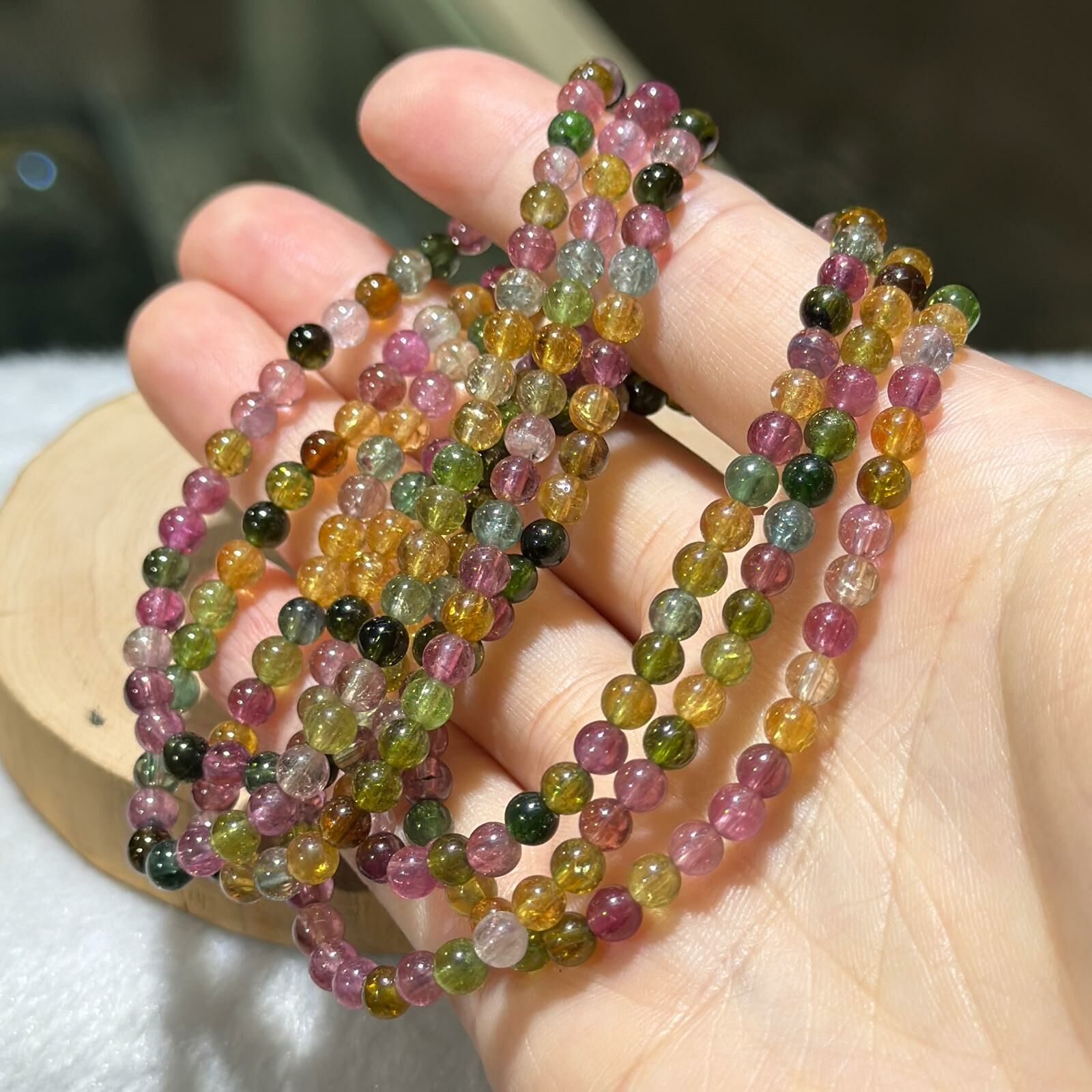 碧璽 多圈  4 mm +/-