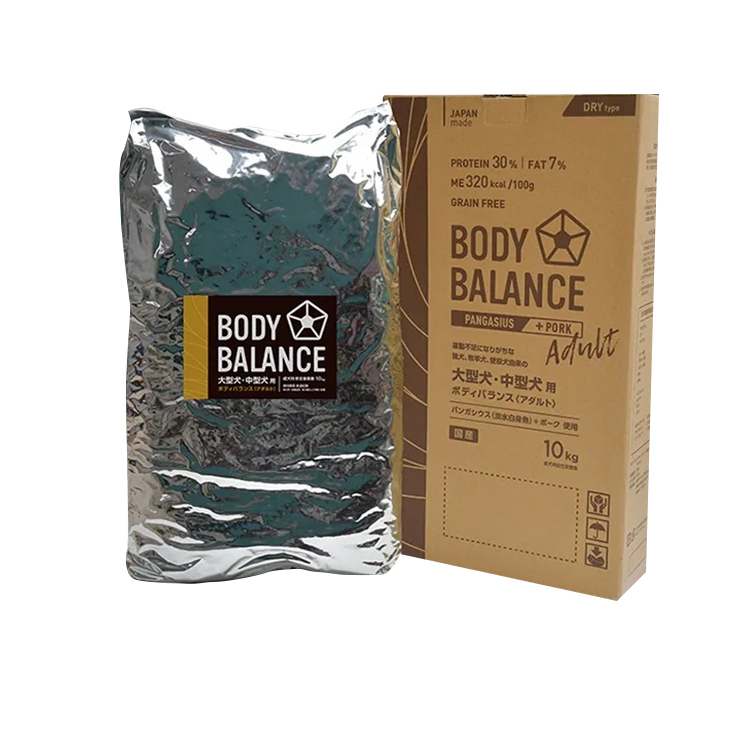 Body Balance 成犬用 無殼物減重配方 白身魚 +豚肉口味 10kg