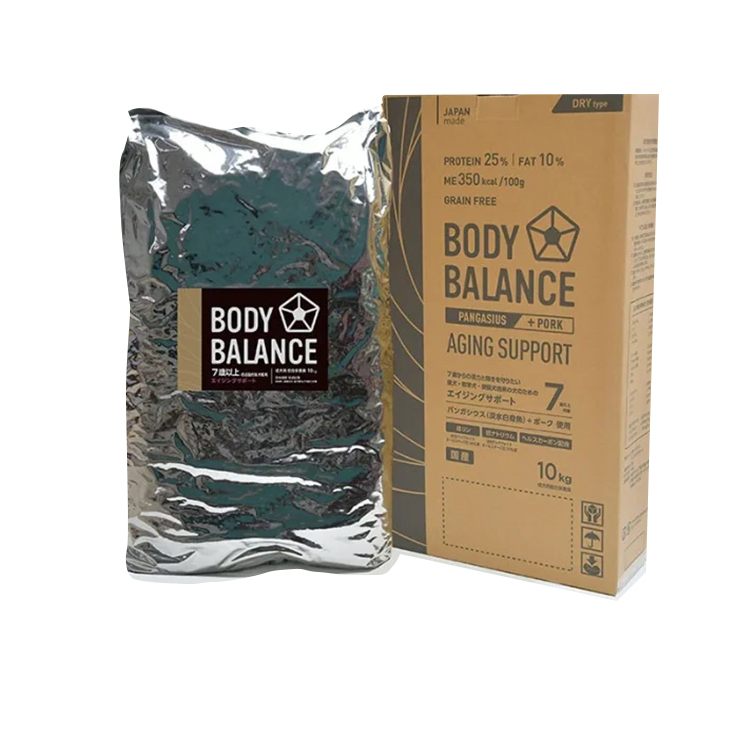 Body Balance 7歲以上 無殼物 低磷 低鈉配方 白身魚+豚肉味 10kg