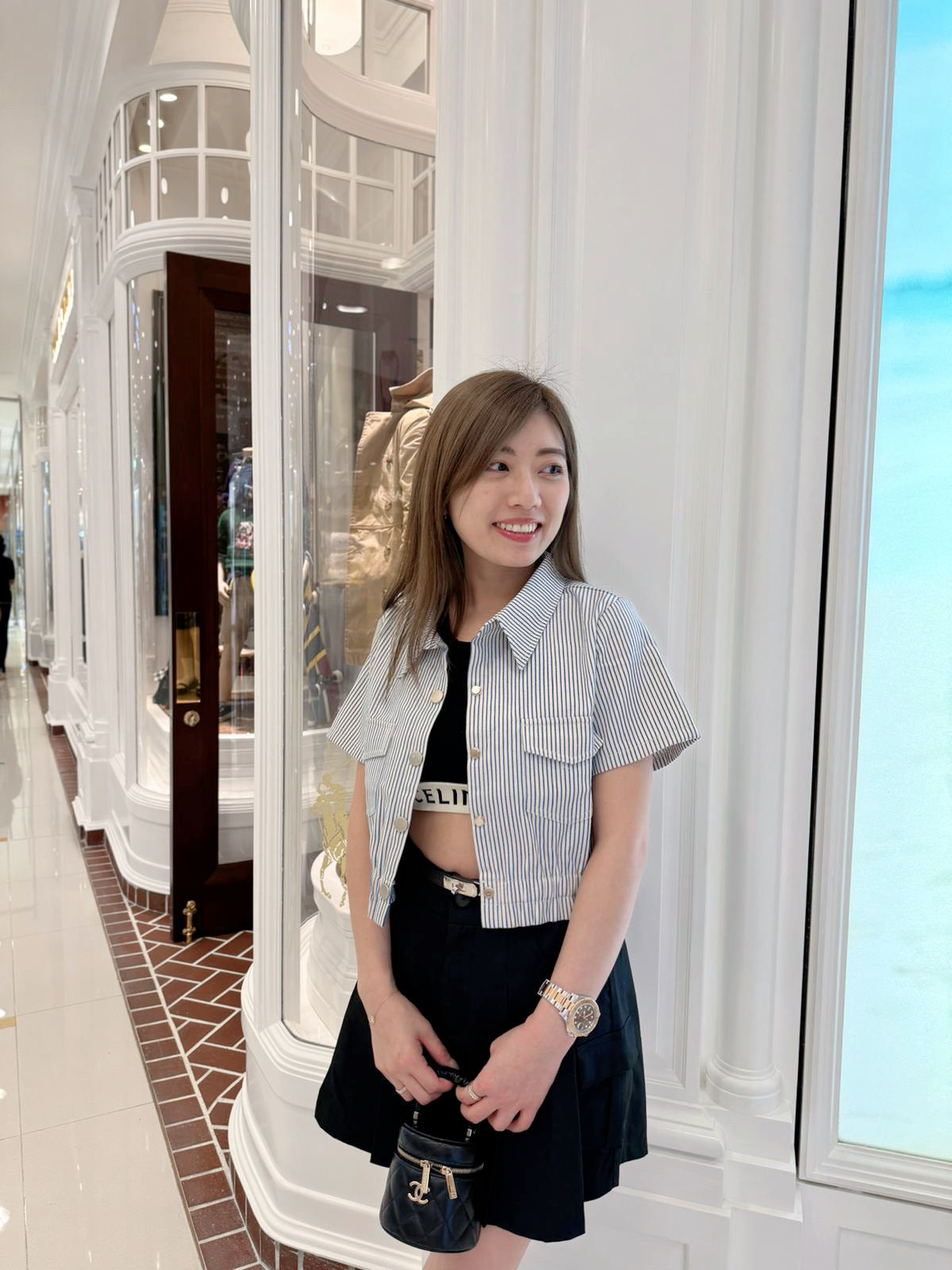 Miu系裙褲 - 黑色