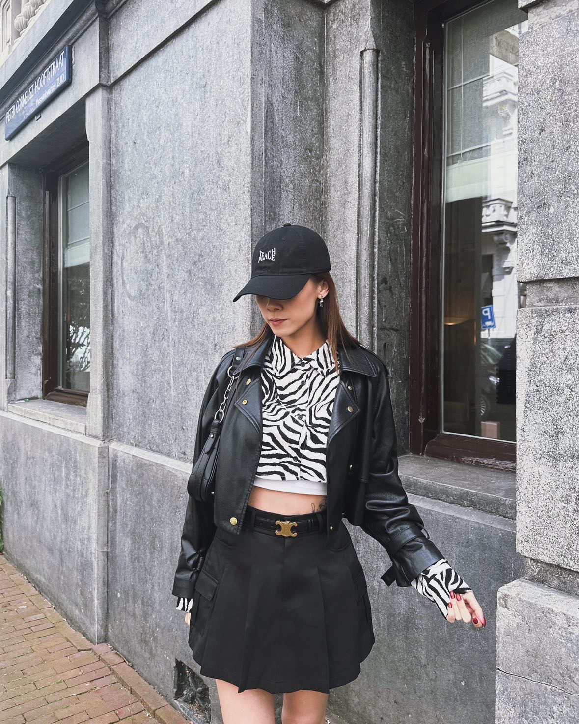 Miu系裙褲 - 黑色