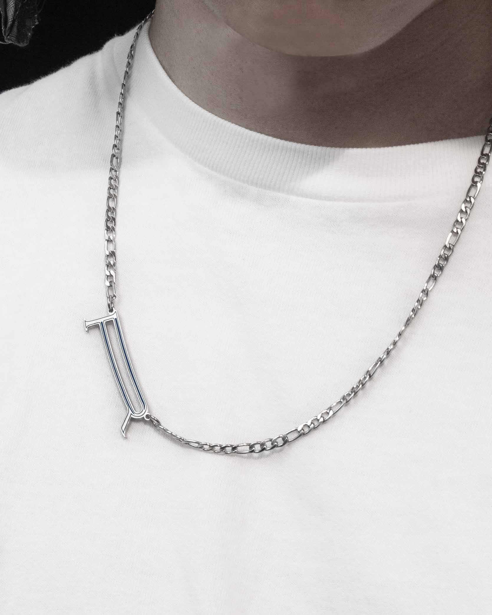 RECOVERY 雙色液化R細鍊 (亮銀藍)