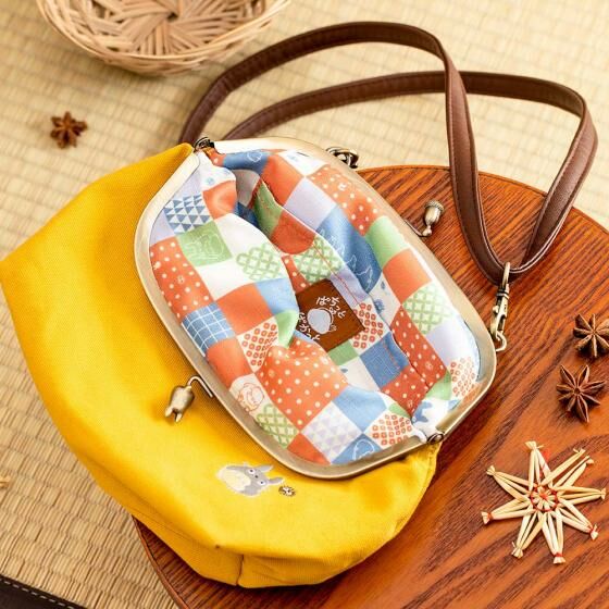 單肩包 龍貓 和風圖案