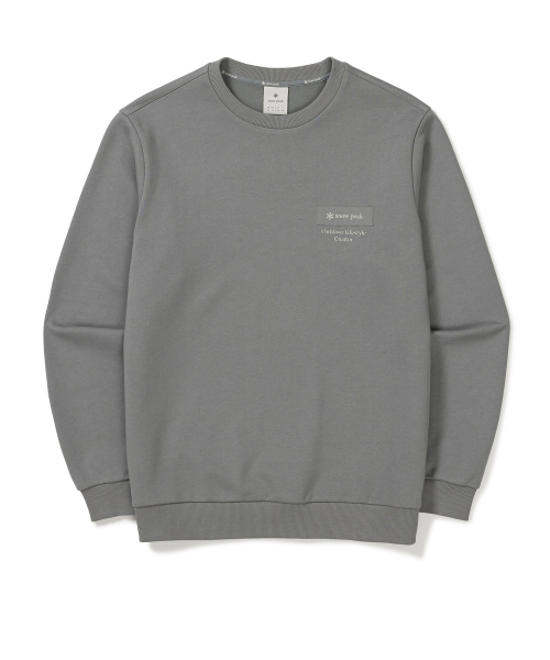 【代購】Snow Peak 雪諾必克 Woven Patch 梭織 貼布logo 衛衣 長袖 S24FMFHT24