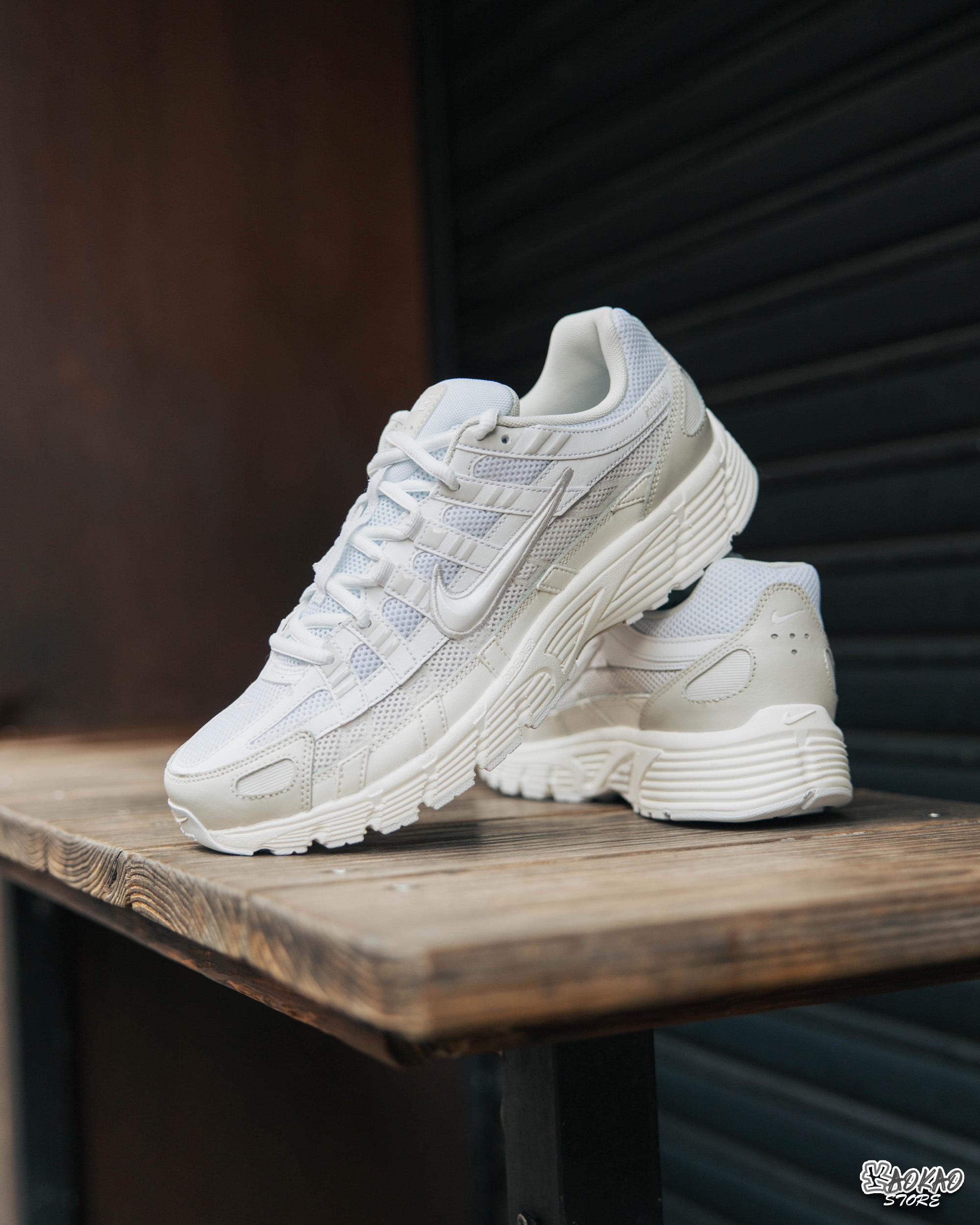 『預購』男款 NIKE P-6000 WHITE GREY 白灰 奶白 復古【CV2209-111】